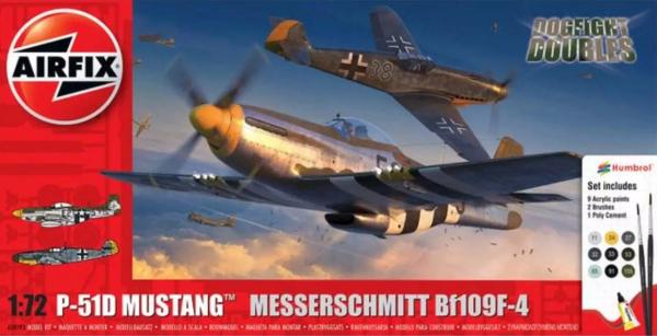 AIRFIX 1/72 P-51D VS BF109F-4 DOGFIGHT