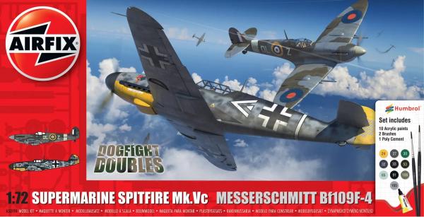 AIRFIX 1/72 SPITFIRE MK.VC VS BF109F-4