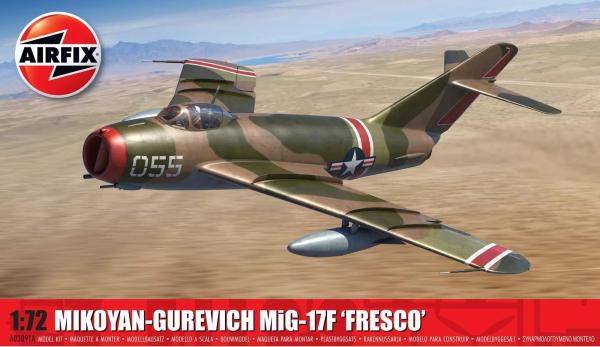 AIRFIX 1/72 MIKOYAN MIG 17F FRESCO