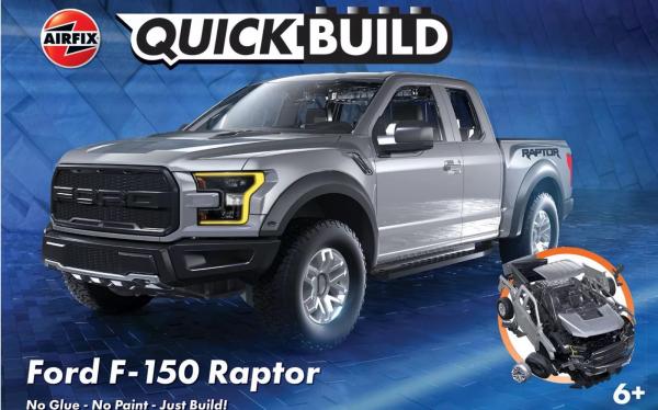 AIRFIX QUICKBUILD FORD F-150 RAPTOR