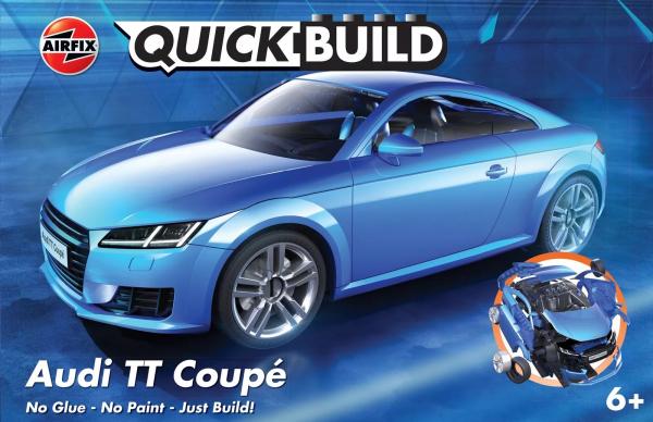 AIRFIX QUICKBUILD AUDI TT COUPE BLUE