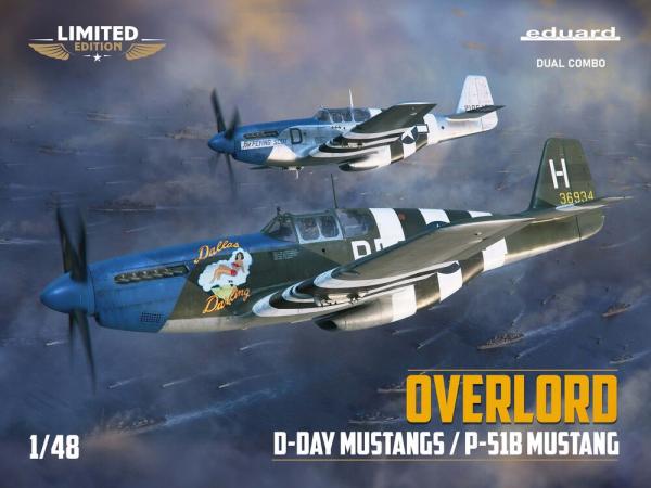 EDUARD 1/48 OVERLORD D-DAY MUSTANGS