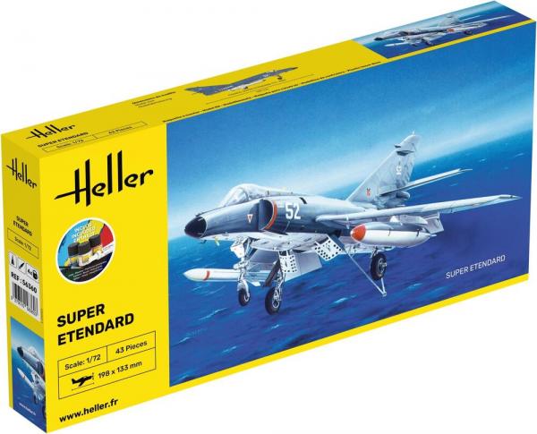 HELLER 1/72 SUPER ETENDARD START SET