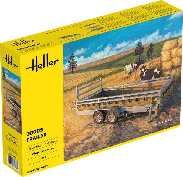 HELLER 1/24 GOODS TRAILER