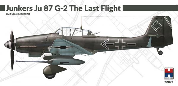 HOBBY 2000 1/72 JU 87 G-2 THE LAST FIGHT