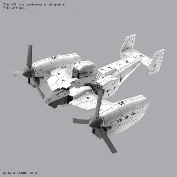 BANDAI EX ARM VEHICLE TILT ROTOR 1/144