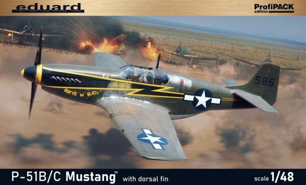 EDUARD 1/48 P-51B/C MUSTANG DORSAL FIN