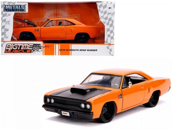 JADA 1/24 1970 PLYMOUTH R/RUNNER ORA.