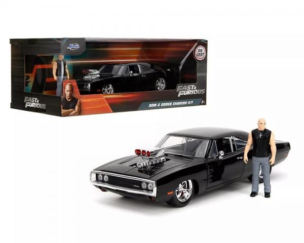 JADA 1/24 F&F DOM\'S CHARGER + FIGURE