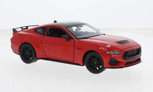 WELLY 1/24 FORD MUSTANG RED