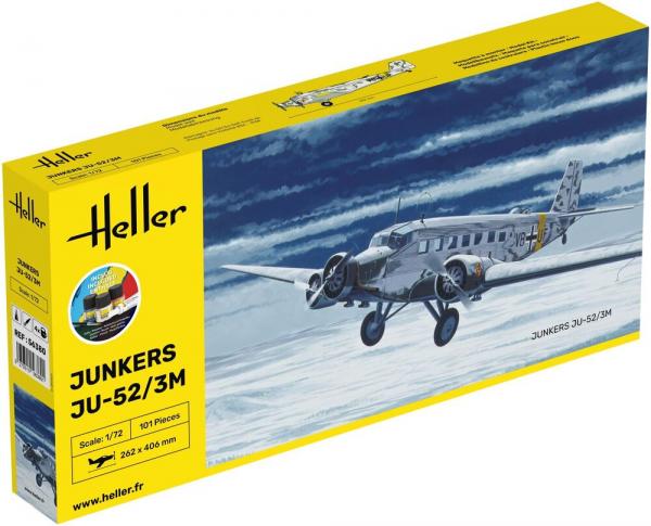 HELLER 1/72 JUNKERS JU52/3M START SET