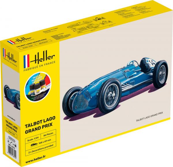 HELLER 1/24 TALBOT LAGO START SET