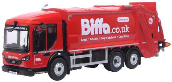 OXFORD 1/76 BIFFA DENNIS EAGLE REFUSE