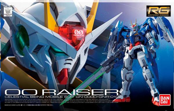 BANDAI RG OO RAISER + GNR 010 1/144