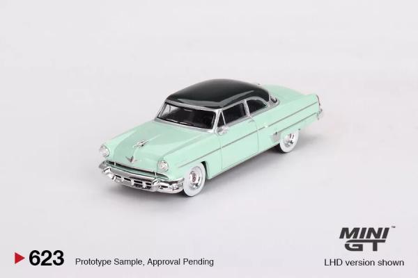 MINI GT 1/64 \'54 LINCOLN CAPRI GREEN