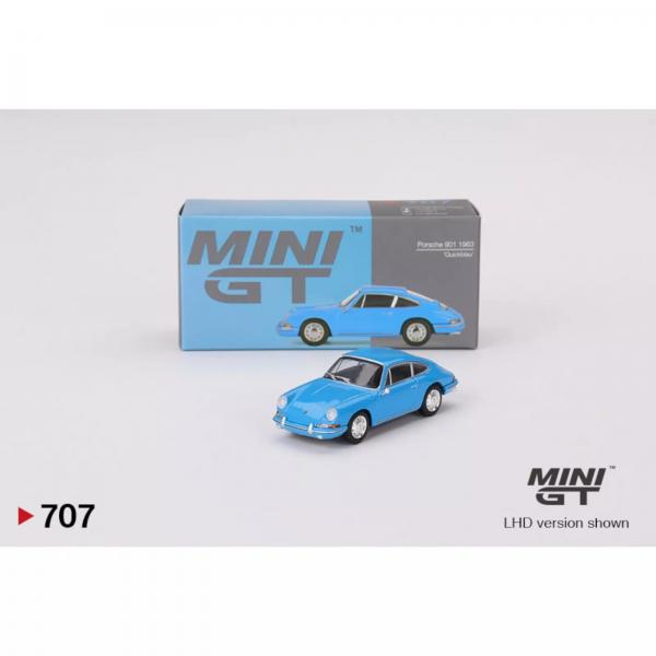 MINI GT 1/64 \'63 PORSCHE 911 (901) BLUE