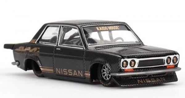 MINI GT 1/64 KAIDO HOUSE DATSUN 510 BLK