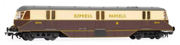 HORNBY R/R GWR BO-BO PARCELS CAR