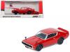 INNO 1/64 SKYLINE 2000 GT-R RED KPGC110