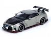 INNO 1/64 SKYLINE GT-R R35 GREY/BLACK