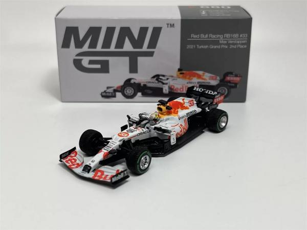 MINI GT 1/64 2021 R/BULL RB16 #33 MAX V.