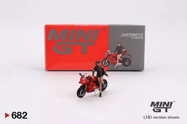 MINI GT 1/64 DUCATI PANIGALE V4 + FIGURE