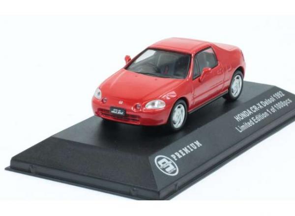 T9 1/43 HONDA CIVIC DEL SOL RED