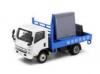 TINY ISUZU N SERIES GLASS TRUCK BL/WHT