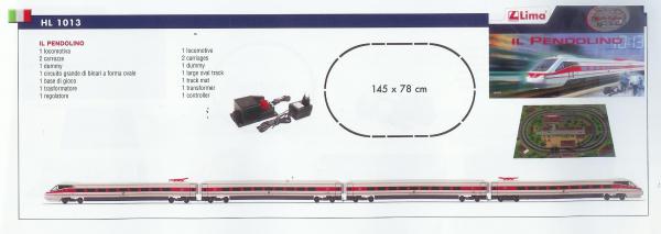 Hornby pendolino 2025 train set