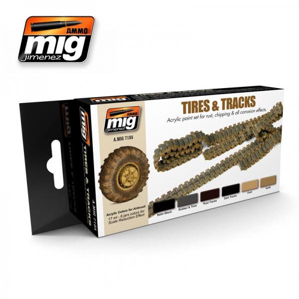 AMMO TYRES AND TRACKS SET
