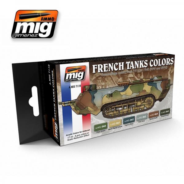 AMMO FRENCH CAMO COLOURS