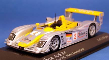 MINICHAMPS AUDI R8 CAPELLI 1/43