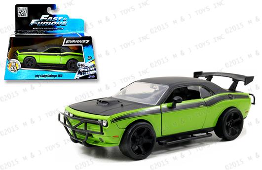 JADA DODGE CHALLENGER 08 F+F  GREEN 1/32