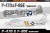 ACADEMY P-47D + F-86E LTD EDIT 1/72