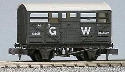PECO N WAGON CATTLE TRUCK GWR GREY