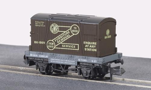PECO N WAGON FURNITURE REMOVALS GWR