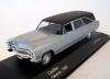 WHITE BOX 66 CADILAC HEARSE  SILVER 1/43