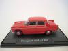 PEUGEOT 404 1960 RED 1/43