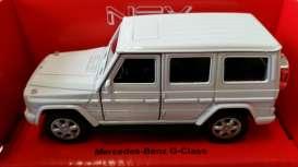 WELLY MERCEDES G CLASS WHITE 1/34