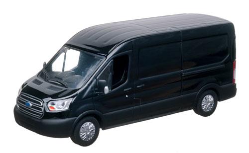 GREENLIGHT FORD TRANSIT BLACK \'15 1/43