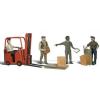 WOODLAND WORKERS W/FORKLIFT