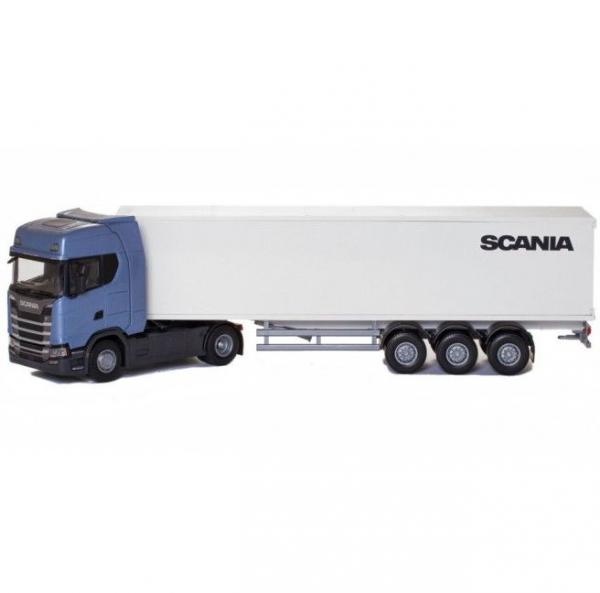 EMEK SCANIA CS BOX VAN + TRAILER