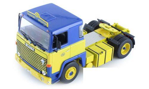 IXO SCANIA LBT 141 BL/YEL ASG \'76 1/43