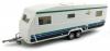 CARARAMA CARAVAN BIG POLAR WHITE 1/43