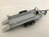 CARARAMA CAR TRAILER 2 AXLE 1/43 SILVER