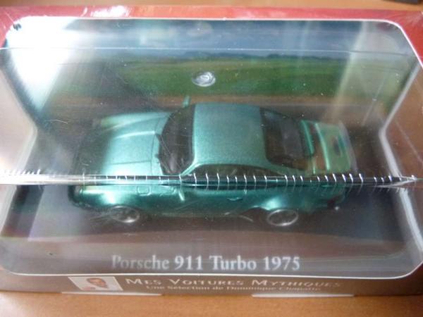 PORSCHE 911 TURBO \'75 MET GREEN 1/43