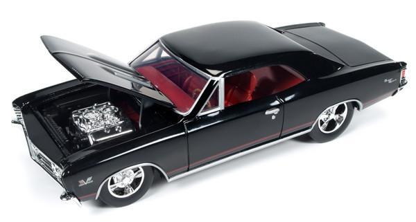 AW \'67 CHEVY CHEVELLE SS \'67 BLK 1/24