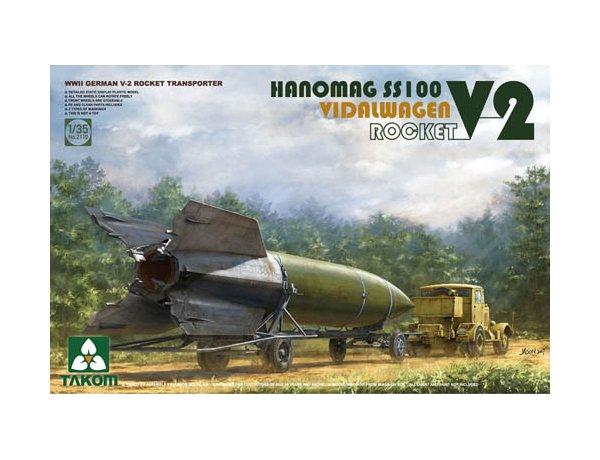 TAKOM V-2 ROCKET HANOMAG SS100 1/35
