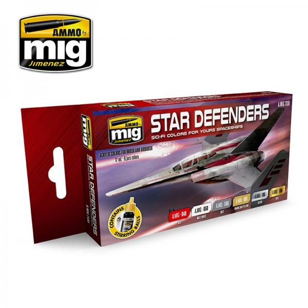 AMMO STAR DEFENDERS SCI-FI COLOURS