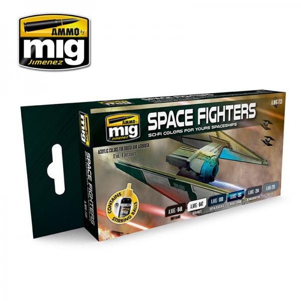AMMO SPACE FIGHTERS SCI-FI COLOURS